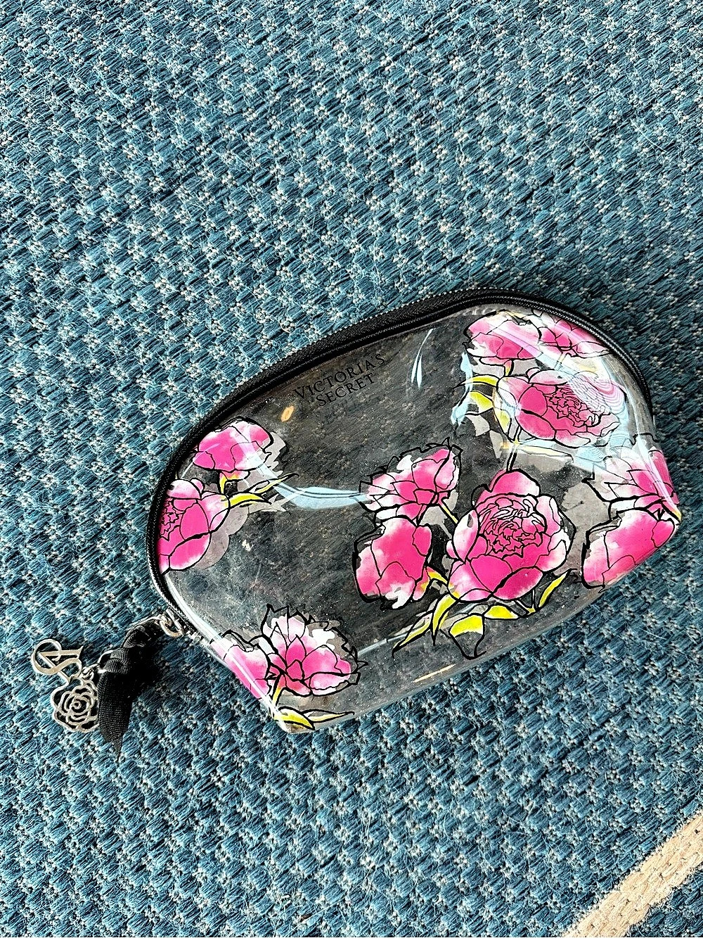 Victoria's Secret Floral Cosmetic Pouch